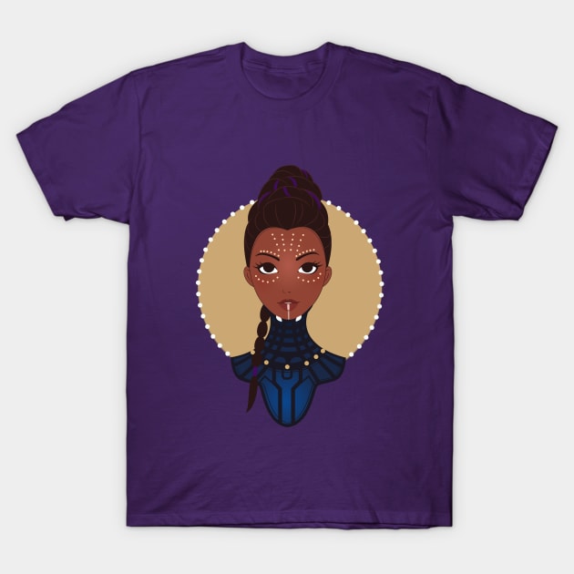 The Dora Milaje T-Shirt by cqcat